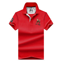 Load image into Gallery viewer, new Tops&Tees Men's Polo shirts Business men brands Polo Shirts 3D embroidery mens Breathable gym polo shirt