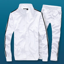 Load image into Gallery viewer, Men's Fashion Tracksuit Casual Sportsuit Men Hoodies/Sweatshirts Sportswear Zipper Coat+Pant Tracksuit Men Set Brand Clothing