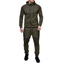 Load image into Gallery viewer, ZOGGA Fashion Jacket + pants Sportswear Men Tracksuit Hoodie Spring Autumn Men Brand Clothes Hoodies Mens Track Suit Set