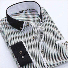 Load image into Gallery viewer, BOLUBAO Casual Brand Men Dress Shirt New Men's Slim Wild Business Shirt Male Print Long Sleeve Shirts Tops