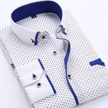 Load image into Gallery viewer, BOLUBAO Casual Brand Men Dress Shirt New Men's Slim Wild Business Shirt Male Print Long Sleeve Shirts Tops