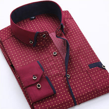 Load image into Gallery viewer, BOLUBAO Casual Brand Men Dress Shirt New Men's Slim Wild Business Shirt Male Print Long Sleeve Shirts Tops