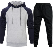 Cargar imagen en el visor de la galería, Conjuntos de Anime de una pieza para hombre, sudaderas con capucha, pantalones, Sudadera con capucha de Calavera Luffy, pantalón, Otoño Invierno 2019, pantalones de chándal informales de 2 piezas con capucha