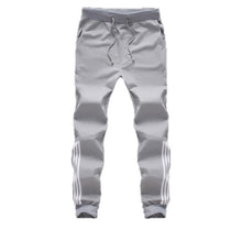 Учитај слику у прегледач галерије, Пролеће јесен Мушке лежерне тренирке 2020. Мушке спортске одеће Јоггерс пругасте панталоне Модне мушке мршаве уске харем панталоне за теретану