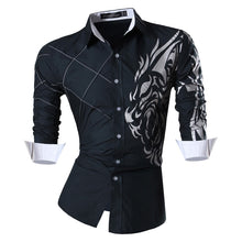 Cargar imagen en el visor de la galería, Jeansian primavera otoño características camisas hombres Casual Jeans camisa nueva llegada manga larga Casual Slim Fit camisas masculinas Z030