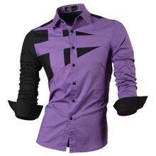 Cargar imagen en el visor de la galería, Jeansian primavera otoño características camisas hombres Casual Jeans camisa nueva llegada manga larga Casual Slim Fit camisas masculinas Z030