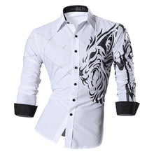 Cargar imagen en el visor de la galería, Jeansian primavera otoño características camisas hombres Casual Jeans camisa nueva llegada manga larga Casual Slim Fit camisas masculinas Z030