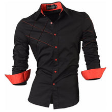 Cargar imagen en el visor de la galería, Jeansian primavera otoño características camisas hombres Casual Jeans camisa nueva llegada manga larga Casual Slim Fit camisas masculinas Z030