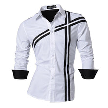Cargar imagen en el visor de la galería, Jeansian primavera otoño características camisas hombres Casual Jeans camisa nueva llegada manga larga Casual Slim Fit camisas masculinas Z030