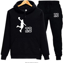 Cargar imagen en el visor de la galería, Nuevo 2018 nueva moda JORDAN 23 hombres ropa deportiva estampado hombres sudaderas con capucha pulóver Hip Hop hombres chándal sudaderas ropa