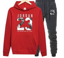 Cargar imagen en el visor de la galería, Nuevo 2018 nueva moda JORDAN 23 hombres ropa deportiva estampado hombres sudaderas con capucha pulóver Hip Hop hombres chándal sudaderas ropa