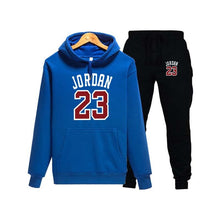 Cargar imagen en el visor de la galería, Nuevo 2018 nueva moda JORDAN 23 hombres ropa deportiva estampado hombres sudaderas con capucha pulóver Hip Hop hombres chándal sudaderas ropa