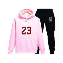 Cargar imagen en el visor de la galería, Nuevo 2018 nueva moda JORDAN 23 hombres ropa deportiva estampado hombres sudaderas con capucha pulóver Hip Hop hombres chándal sudaderas ropa