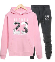 Cargar imagen en el visor de la galería, Nuevo 2018 nueva moda JORDAN 23 hombres ropa deportiva estampado hombres sudaderas con capucha pulóver Hip Hop hombres chándal sudaderas ropa