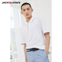 Cargar imagen en el visor de la galería, Polo JackJones de algodón de Color liso con cuello vuelto para hombre 219106516