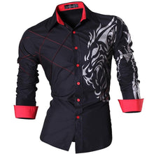Cargar imagen en el visor de la galería, Jeansian primavera otoño características camisas hombres Casual Jeans camisa nueva llegada manga larga Casual Slim Fit camisas masculinas Z034