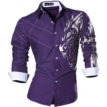 Cargar imagen en el visor de la galería, Jeansian primavera otoño características camisas hombres Casual Jeans camisa nueva llegada manga larga Casual Slim Fit camisas masculinas Z034