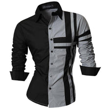 Cargar imagen en el visor de la galería, Jeansian primavera otoño características camisas hombres Casual Jeans camisa nueva llegada manga larga Casual Slim Fit camisas masculinas Z034