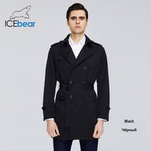 Cargar imagen en el visor de la galería, ICEbear 2020 nueva gabardina para hombres de alta calidad cortavientos de solapa larga para hombres ropa de marca para hombres MWF20709D