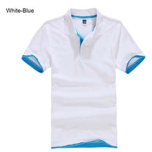 Cargar imagen en el visor de la galería, Polo de talla grande XS-3XL para hombre, camisa de manga corta de algodón de alta calidad, camisetas de marca, polos de verano para hombre