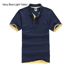 Cargar imagen en el visor de la galería, Polo de talla grande XS-3XL para hombre, camisa de manga corta de algodón de alta calidad, camisetas de marca, polos de verano para hombre
