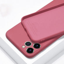 Cargar imagen en el visor de la galería, Funda de silicona Original de lujo para iPhone 11 12 Pro SE 2, funda suave de protección completa para iPhone X XR 11 XS Max 7 8 6 6s