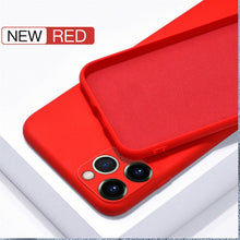Cargar imagen en el visor de la galería, Funda de silicona Original de lujo para iPhone 11 12 Pro SE 2, funda suave de protección completa para iPhone X XR 11 XS Max 7 8 6 6s