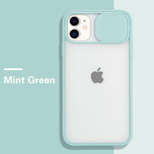 Cargar imagen en el visor de la galería, Funda protectora para lente de cámara de teléfono, funda trasera suave de 12 colores para iPhone 11 12 Pro Max 8 7 6 6s Plus Xr XsMax X Xs SE 2020