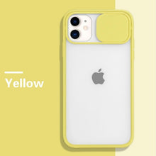 Cargar imagen en el visor de la galería, Funda protectora para lente de cámara de teléfono, funda trasera suave de 12 colores para iPhone 11 12 Pro Max 8 7 6 6s Plus Xr XsMax X Xs SE 2020