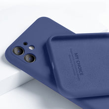 Cargar imagen en el visor de la galería, Funda de silicona Original de lujo para iPhone 11 12 Pro SE 2, funda suave de protección completa para iPhone X XR 11 XS Max 7 8 6 6s