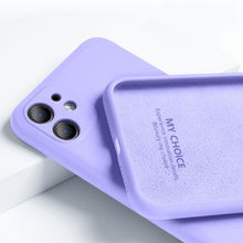 Cargar imagen en el visor de la galería, Funda de silicona Original de lujo para iPhone 11 12 Pro SE 2, funda suave de protección completa para iPhone X XR 11 XS Max 7 8 6 6s