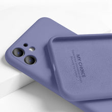 Cargar imagen en el visor de la galería, Funda de silicona Original de lujo para iPhone 11 12 Pro SE 2, funda suave de protección completa para iPhone X XR 11 XS Max 7 8 6 6s