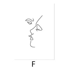 Load image into Gallery viewer, Modern Abstract Line Art Beige Black Minimalist Canvas Painting Poster Print Wall Pictures Living Room Interior Home Decoration