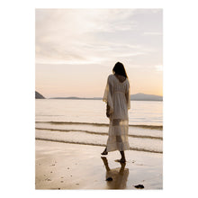 Load image into Gallery viewer, Modern Abstract Boho Beige White Line Wall Art Minimalist Canvas Paintings Posters Print Picture Living Room Home Interior Decor