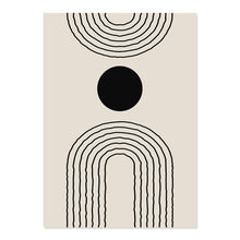 Load image into Gallery viewer, Abstract Matisse Body Line Art Leaf Boho Posters Black Beige Canvas Paintings Wall Print Picture Living Room Interior Home Decor