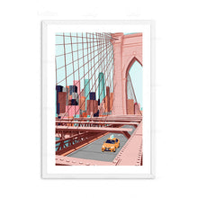 Load image into Gallery viewer, Anime Cartoon City Landscape Poster Prints Morocco Dubai Japan Travel Wall Art Canvas Pictures for Home Decor Interior Paintings