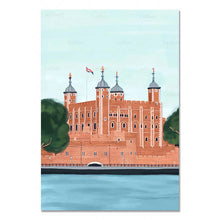 Load image into Gallery viewer, Anime Cartoon City Landscape Poster Prints Morocco Dubai Japan Travel Wall Art Canvas Pictures for Home Decor Interior Paintings