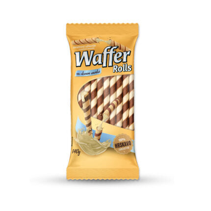10. - Waffer пурички 140г вкус ванилия