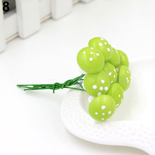 10 piezas Mini hongo falso para mini macetas Hada DIY decoración jardín casa de muñecas
