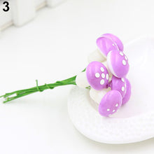 Cargar imagen en el visor de la galería, 10 piezas Mini hongo falso para mini macetas Hada DIY decoración jardín casa de muñecas
