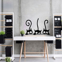 Load image into Gallery viewer, Lovely Three Cats Baby Bedroom Home Office Wall Sticker Removable Decor
