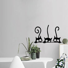 Load image into Gallery viewer, Lovely Three Cats Baby Bedroom Home Office Wall Sticker Removable Decor
