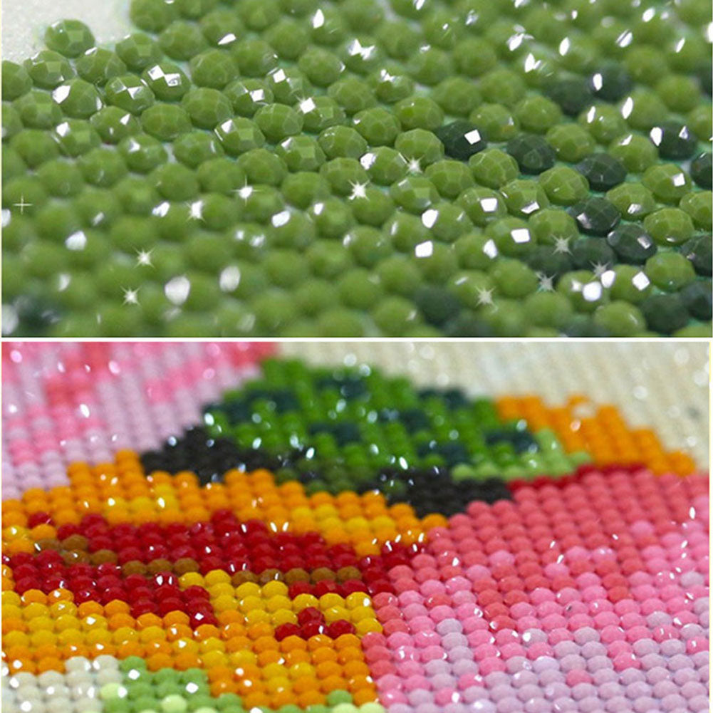 Kit de herramientas DIY de punto de cruz hecho a mano con bordado de pintura de diamante 5D de pavo real