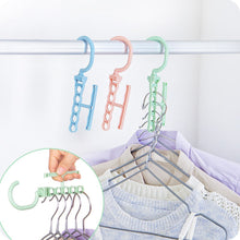 Load image into Gallery viewer, Home Plastic Multilayer Hanger Hooks Fixed Buckle Household Anti-slip Clothes
