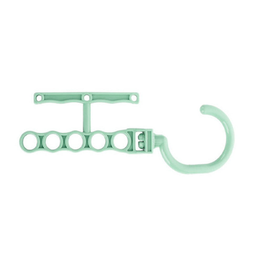 Home Plastic Multilayer Hanger Hooks Fixed Buckle Household Anti-slip Clothes