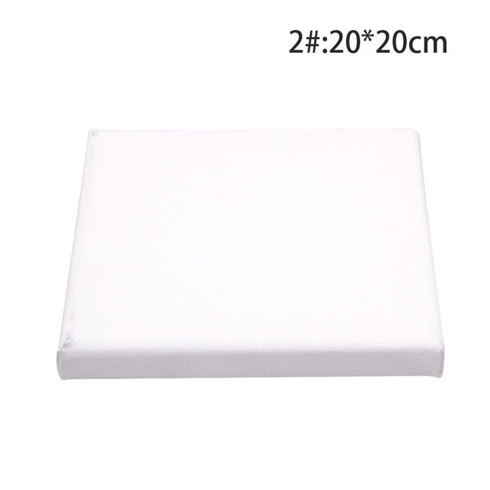 White Blank Rectangle Canvas Board Wooden Frame Art Artist Oil Acrylic Paints