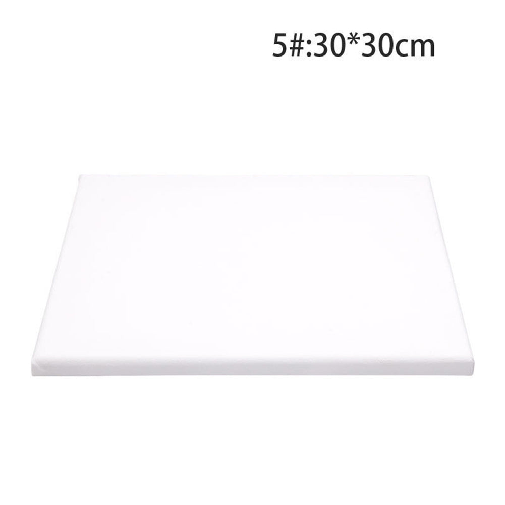 White Blank Rectangle Canvas Board Wooden Frame Art Artist Oil Acrylic Paints