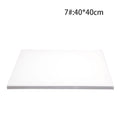 Pinturas acrílicas al óleo del artista del arte del marco de madera del tablero de lona del rectángulo en blanco blanco