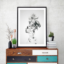 Cargar imagen en el visor de la galería, Impresión en lienzo de niño abstracto, pintura artística de pared, póster, imagen, decoración del hogar para dormitorio
