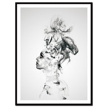 Cargar imagen en el visor de la galería, Impresión en lienzo de niño abstracto, pintura artística de pared, póster, imagen, decoración del hogar para dormitorio
